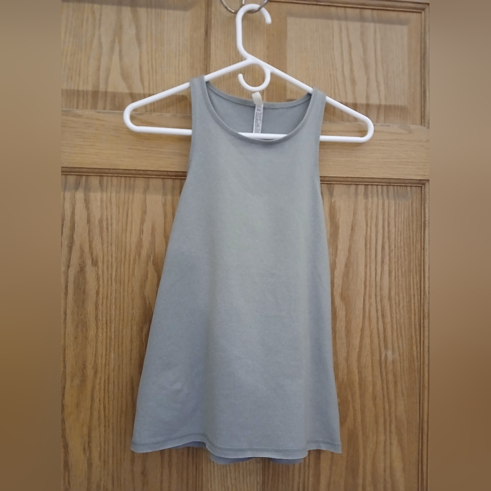 Free People Grey Strapy Back Sz Med